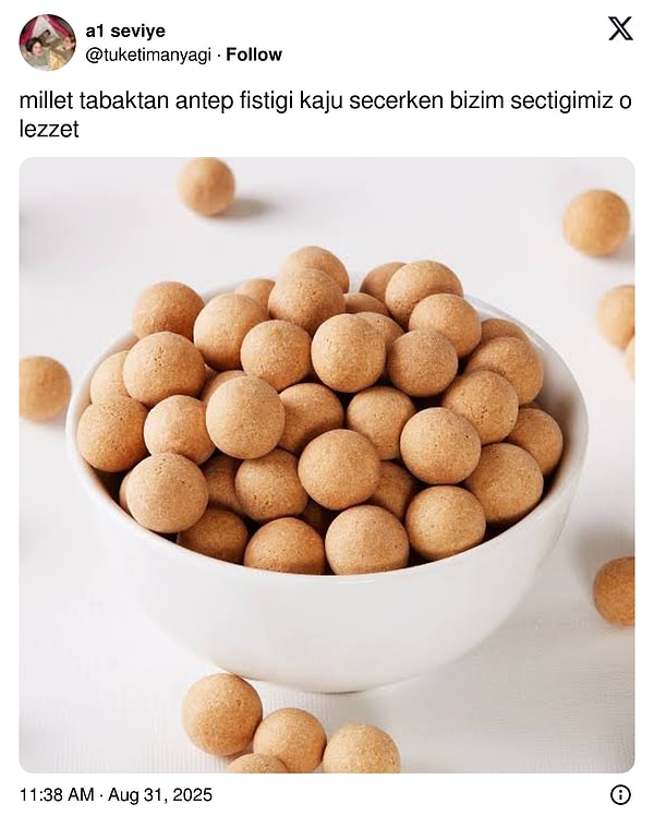 Gerçek kuruyemiş severler diyebilir miyiz?
