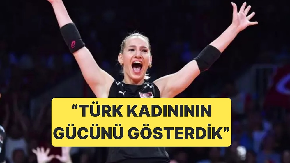 Milli Takımımızın Başarılı Oyuncusu Gizem Örge'den Maç Sonu Duygusal Açıklamalar