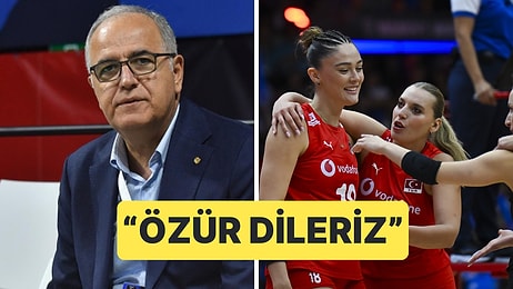 Voleybol Federasyonu Başkanı Mehmet Akif Üstündağ, "Şampiyon Olamadığımız İçin Özür Dileriz" Dedi