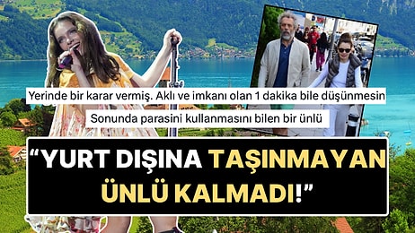 Ülkeyi Terk Edip Ailesiyle Birlikte İsviçre'ye Taşınacağı İddia Edilen Nil Karaibrahimgil X Gündemini Salladı!