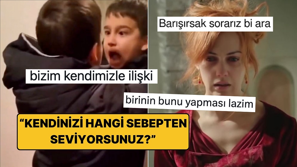 "Kendinizi Hangi Sebepten Seviyorsunuz?" Sorusunu Mizahla Karışık Cevaplayanlar