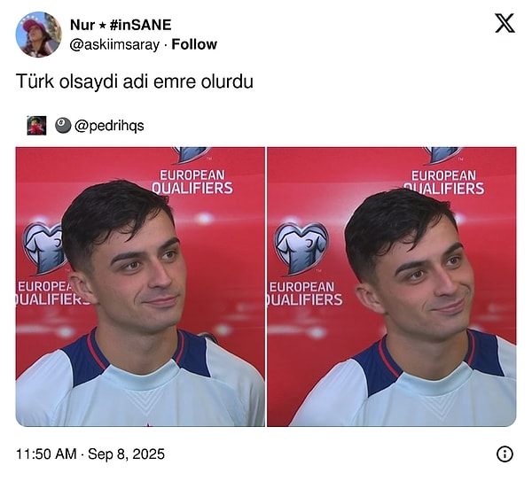 Daha Emre biri yok.