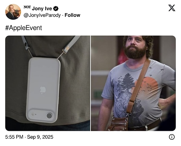 Apple bir de yeni askı tanıttı.