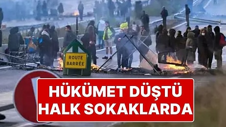 Fransa'da Hükümet Düştü, Halk Sokaklara Döküldü: "Her Şeyi Durduralım" Eyleminde 200'den Fazla Kişi Gözaltında