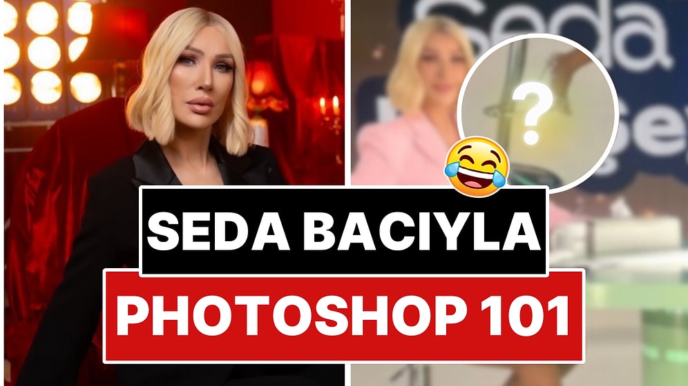 Favori Bacımızla Photoshop 101: Seda Sayan, Bacaklarını İnceltmek Uğruna Oturduğu Sandalyeyi Yamulttu!