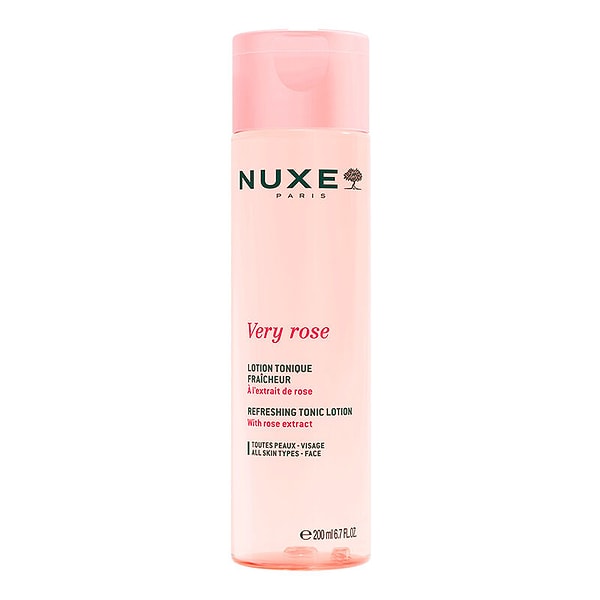 1. Nuxe Very Rose Tazeleyici Tonik Losyon