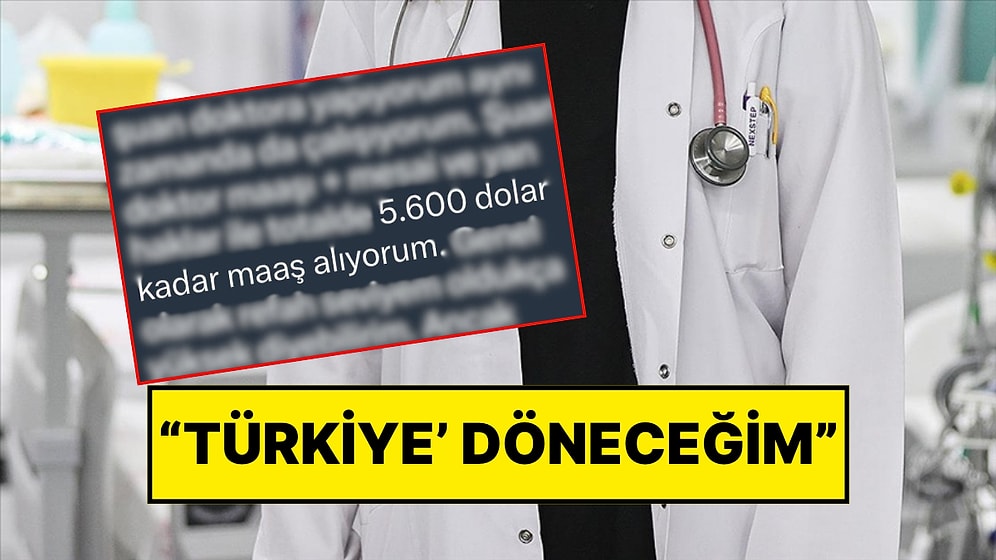 ABD’de 5600 Dolar Maaş Alan Türk Öğrenci Türkiye’ye Dönüp Doktorluk Yapmak İstediğini Anlattı