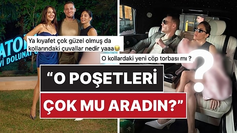 Lansmanda Yastık Kılıflarından Hallice Bir Kolluk Tercih Eden Öykü Karayel Tarzıyla Dillere Fena Düştü!