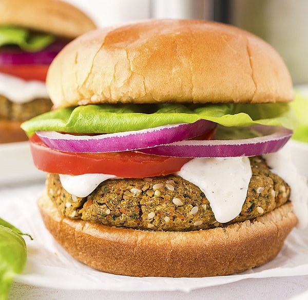 2. Falafel Burger