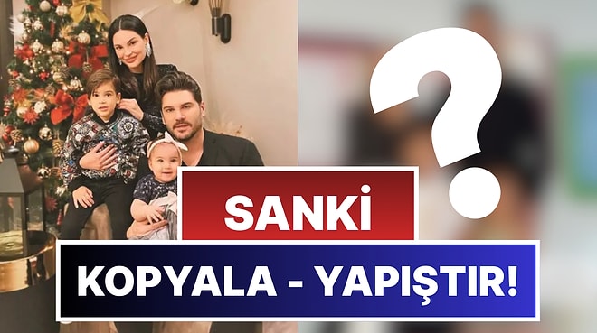 Bu Ne Benzerlik! Almeda Abazi ve Tolgahan Sayışman Çocuklarıyla Okulun İlk Günü Heyecanını Paylaştı!