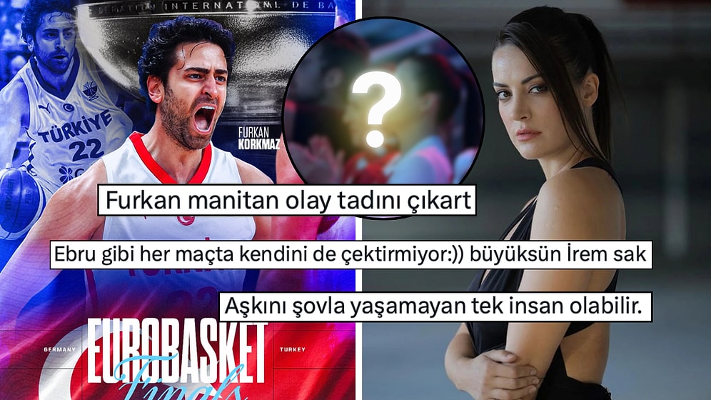 Sevgilisi Furkan Korkmaz'ı Tribünden Destekleyen İrem Sak'ın Objektiflere Yansıyan Güzelliği X'i Salladı!