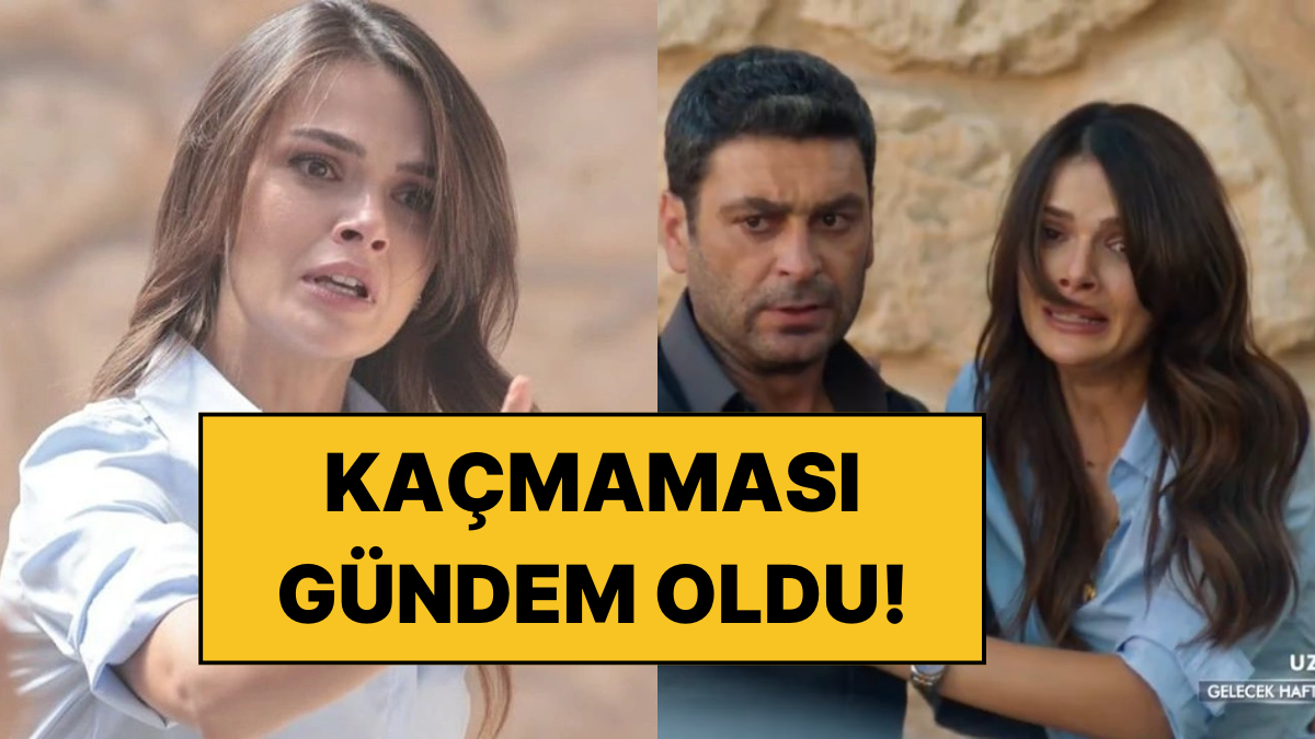 Uzak Şehir&apos;de Mine&apos;nin Arabayı Üstüne Sürdüğü Sırada Kenardan Kaçmayıp Duvara Sinen Alya Tartışma Yarattı
