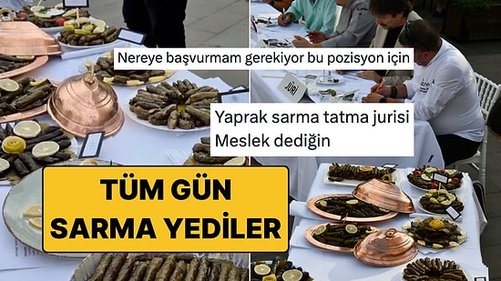 Başvurular Nereden? Yaprak Sarma Yarışmasının Jüri Üyeleri Sosyal Medyanın Radarında