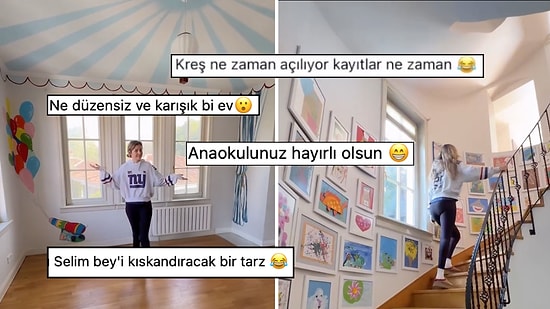 Anaokuluna Benzetildi: Yeni Taşındığı Evi Tanıtan Berfu Yenenler'in Dekorasyon Tercihleri Dillere Büyük Düştü