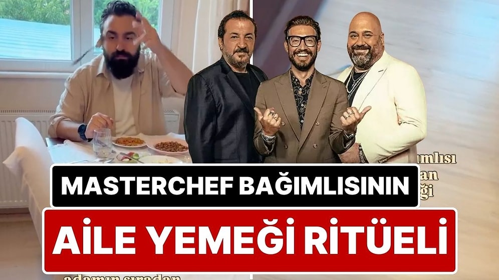TV8'deki Masterchef Programı ile Hayatımıza Giren 'Kaşık Atma' Olayını Annesine Uygulayan 'Masterchef Hayranı'