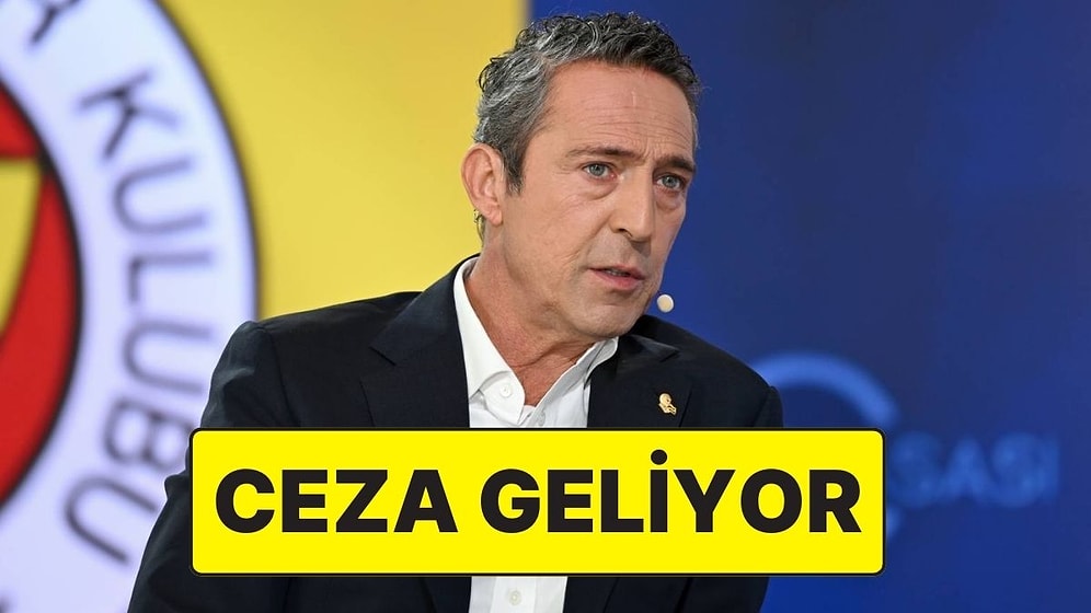Ali Koç’a Ceza Geliyor: Fenerbahçe Başkanı Ali Koç PFDK’ya Sevk Edildi