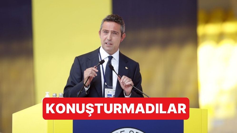 Fenerbahçe'nin Olağanüstü Kongresi'nde Taraftarlar Ali Koç'u Konuşturmadılar
