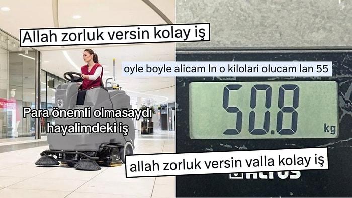 "Allah Zorluk Versin Kolay İş" Dedirten Durumları Paylaşarak Güldürenler