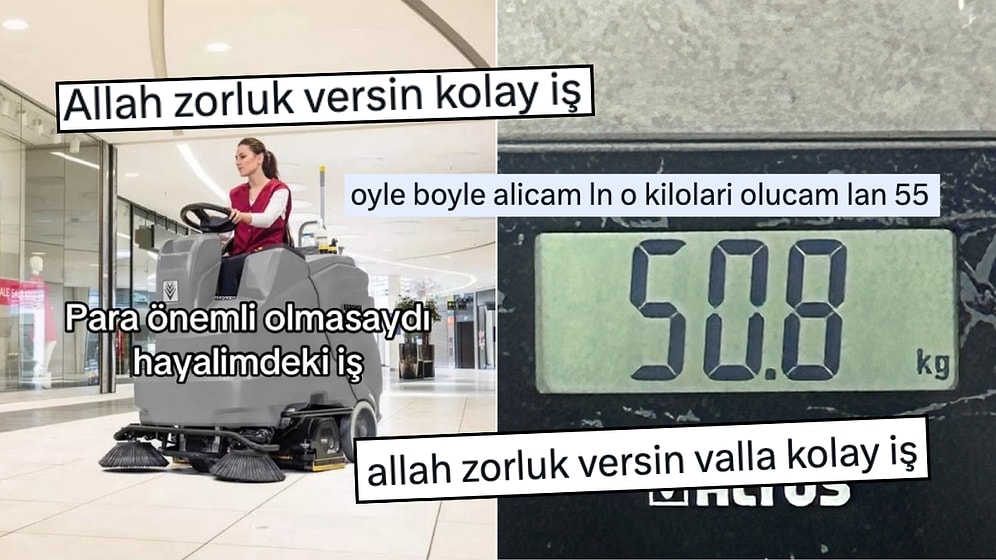 "Allah Zorluk Versin Kolay İş" Dedirten Durumları Paylaşarak Güldürenler