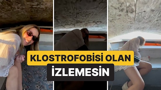 Klostrofobisi Olanlar İzlemesin: İtalya'daki Tekne Gezisinde Köprü Altından Geçiş Anı