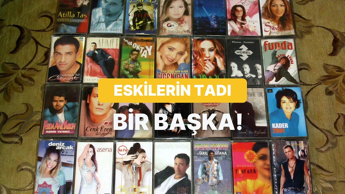 Bir Kaset Seç, Sana Bu Kasetten Nostaljik Bir Şarkı Önerelim!