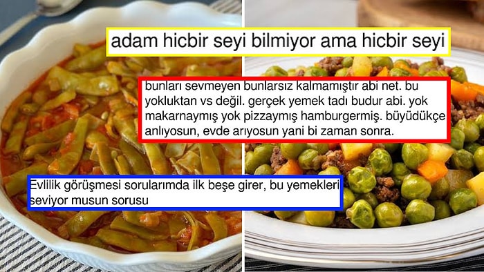 Bezelye, Nohut, Yeşil Fasulye... "Sulu Yemek Yemem" Diyen Kullanıcı Topa Tutuldu!
