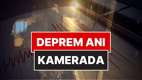 Balıkesir Beşik Gibi! Balıkesir'deki Deprem Anı Güvenlik Kameralarında