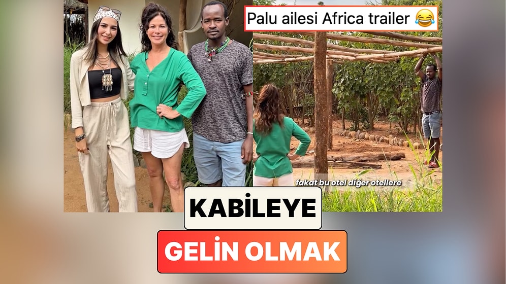Afrika'yı Gezen Türk Bir Kabilede Karşılaştığı Filmleri Aratmayan Aşk Hikayesini Paylaştı