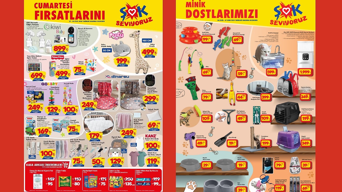 ŞOK&apos;a Ekranlı IP Kamera Geliyor! 27 Eylül 2025 ŞOK Aktüel Ürünler Kataloğu