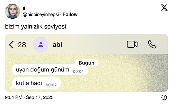 Kapatalım 👋