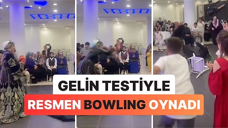 Kına Gecesindeki Testi Kırma Oyununda Fırlattığı Testiyle Damadı Deviren Gelin