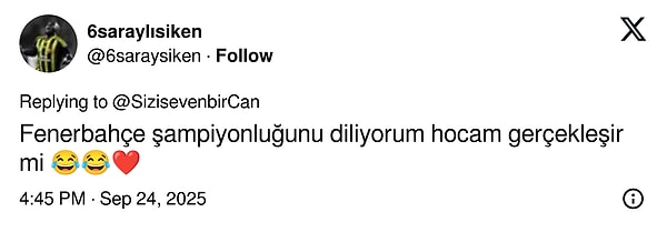 Gelen yorumlardan bir tanesi bu şekildeydi! :)