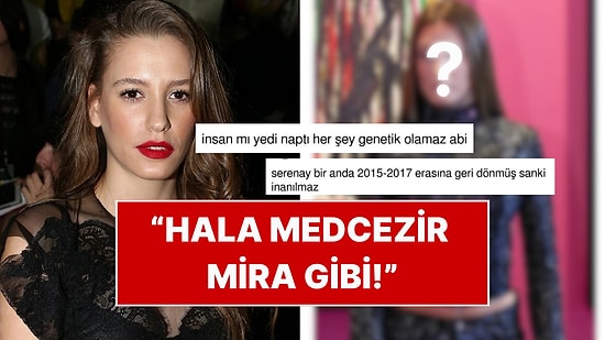 Zaman Ona İşlememiş: Serenay Sarıkaya’nın 9 Yıldaki Karşılaştırması Karşısında Hayrete Düşen Kullanıcılar