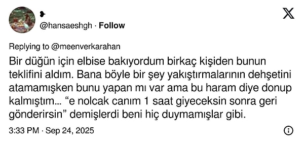 "Birkaç kişiden bunun teklifini aldım."