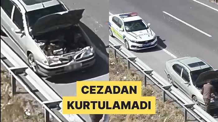 Polis Çevirmesini Görüp Aracına Arızalı Süsü Veren Ehliyetsiz Sürücü Ceza Yedi