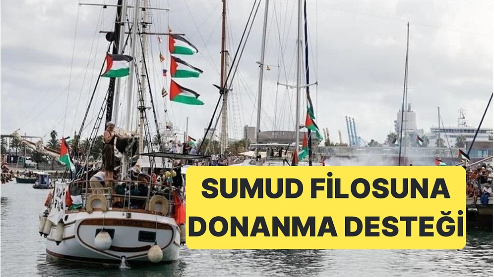 Sumud Filosuna İspanya ve İtalya'dan Donanma Desteği Geliyor