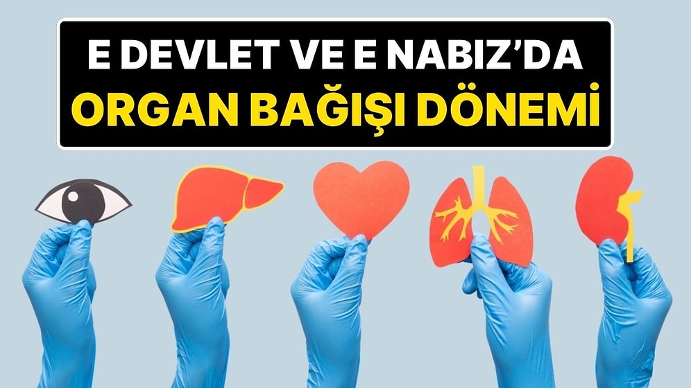 Organ Bağışında Yeni Dönem: E Devlet ve E Nabız Üzerinden Organ Bağışı Yapılacak