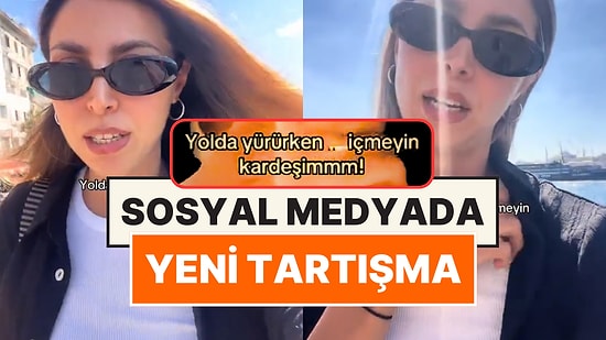 Yolda Yürüyerek Sigara İçenlere Sitem Eden Kadın Sosyal Medyada Yeni Tartışma Başlattı