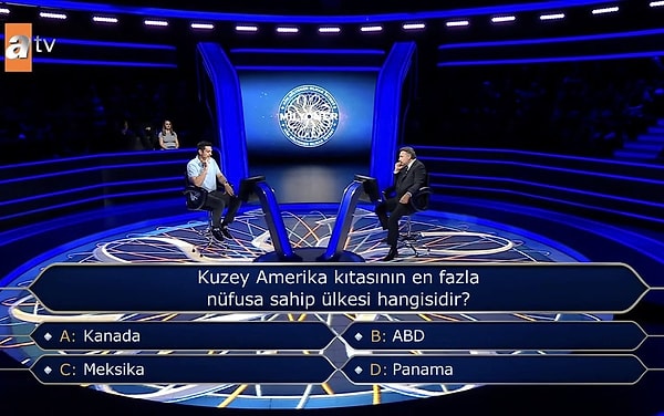Kim Milyoner Olmak İster yarışması dün yeni bölümüyle ekranlardaydı.