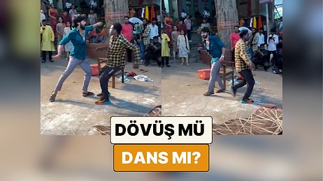 Hindistan'da Çekilen Bir Filmdeki Dövüş Sahnesinin Kamera Arkası Görüntüleri "Bu Neyin Kavgası?" Dedirtti