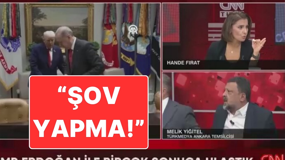 Erdoğan-Trump Görüşmesi CNN Türk’te Kavga Çıkardı: "Şov Yapma"