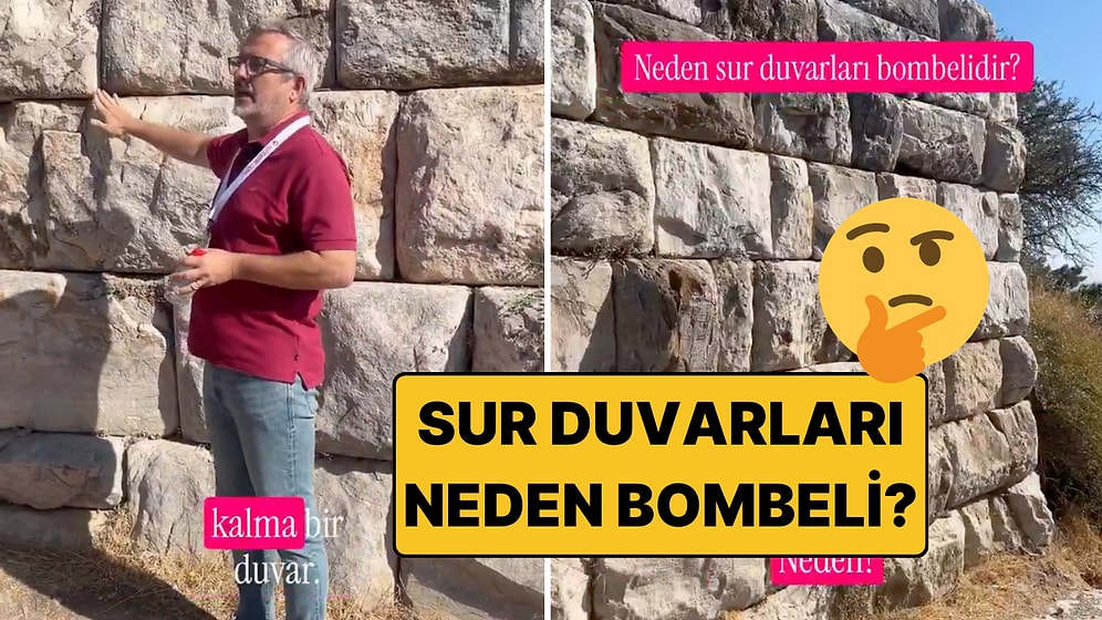 Profesyonel Tur Rehberi Yanıtladı: Sur Duvarları Neden Bombelidir?