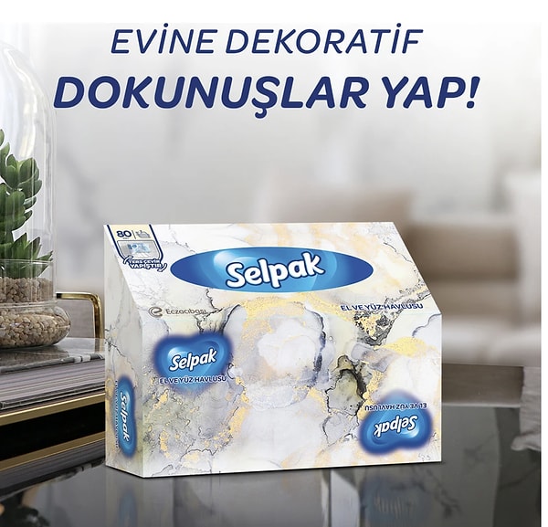 Selpak El ve Yüz Havlularında 2. ürün sadece 1 TL.