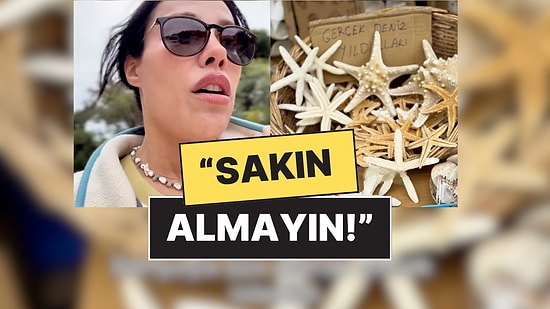 İçerik Üreticisi Ece Taşer, Deniz Yıldızları Hakkında Öğrendiği Üzücü Bir Gerçeği Paylaştı!