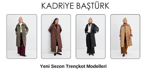 Farklı Tarzlara Uygun Trençkot Modelleri