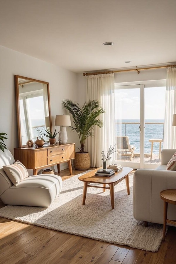 7. Açık renk ve doğal ışık kullanımı.