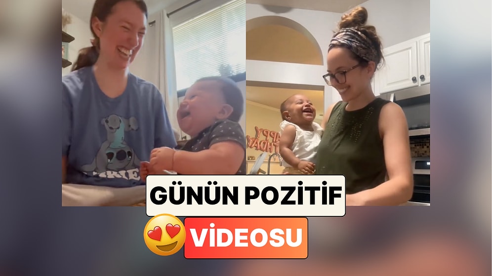 Bebeklerin Alakasız Şeylere Kahkahalarla Güldüğü Anları İzlerken Bütün Derdinizi Unutacaksınız