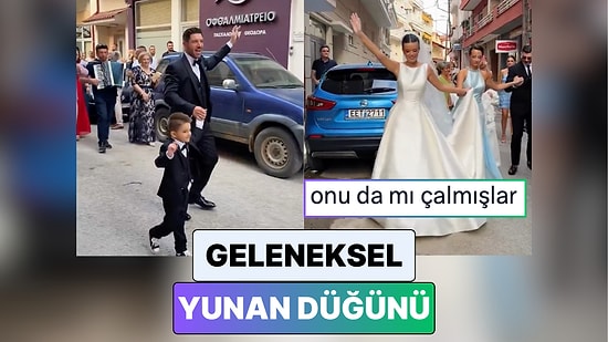 E Bu da Aynı? Sosyal Medyada Paylaşılan Geleneksel Bir Yunan Düğünü Ülkemizdeki Düğünlere Benzetildi