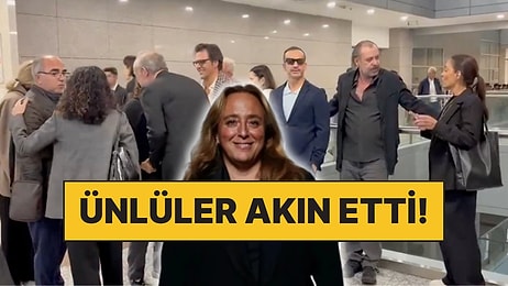 Halit Ergenç, Bergüzar Korel, Nejat İşler, Mehmet Günsür ve Pek Çok Ünlü Ayşe Barım'a Destek İçin Adliyede