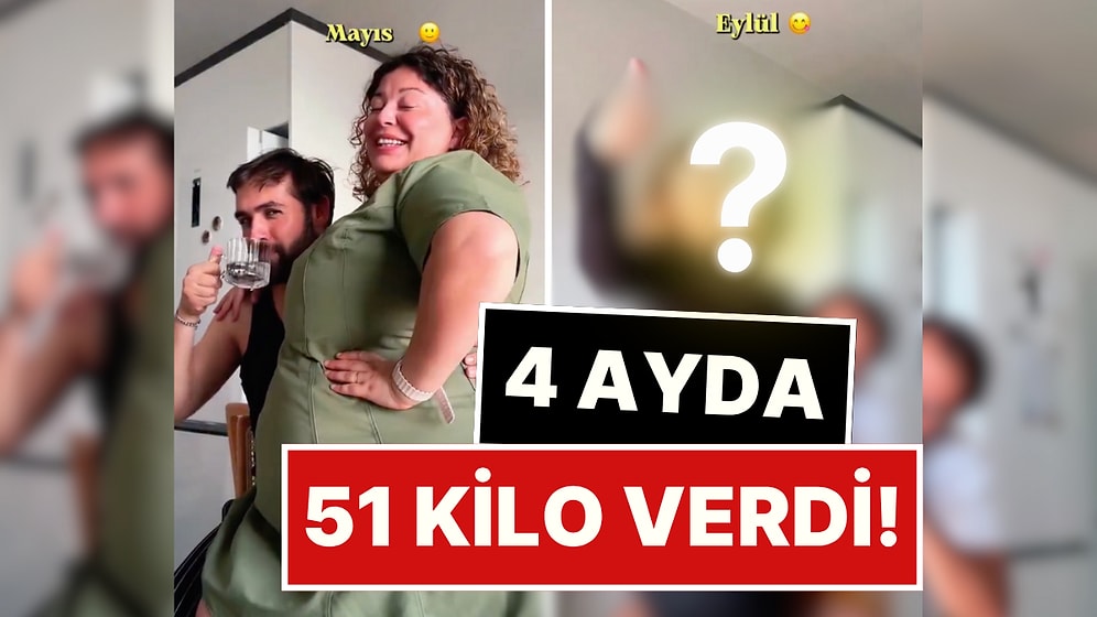 4 Ayda 51 Kilo Veren Bir Kadın, Mayıstan Eylüle Yaşadığı Değişimi Paylaştı!